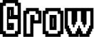 Grow Logo Text Dark